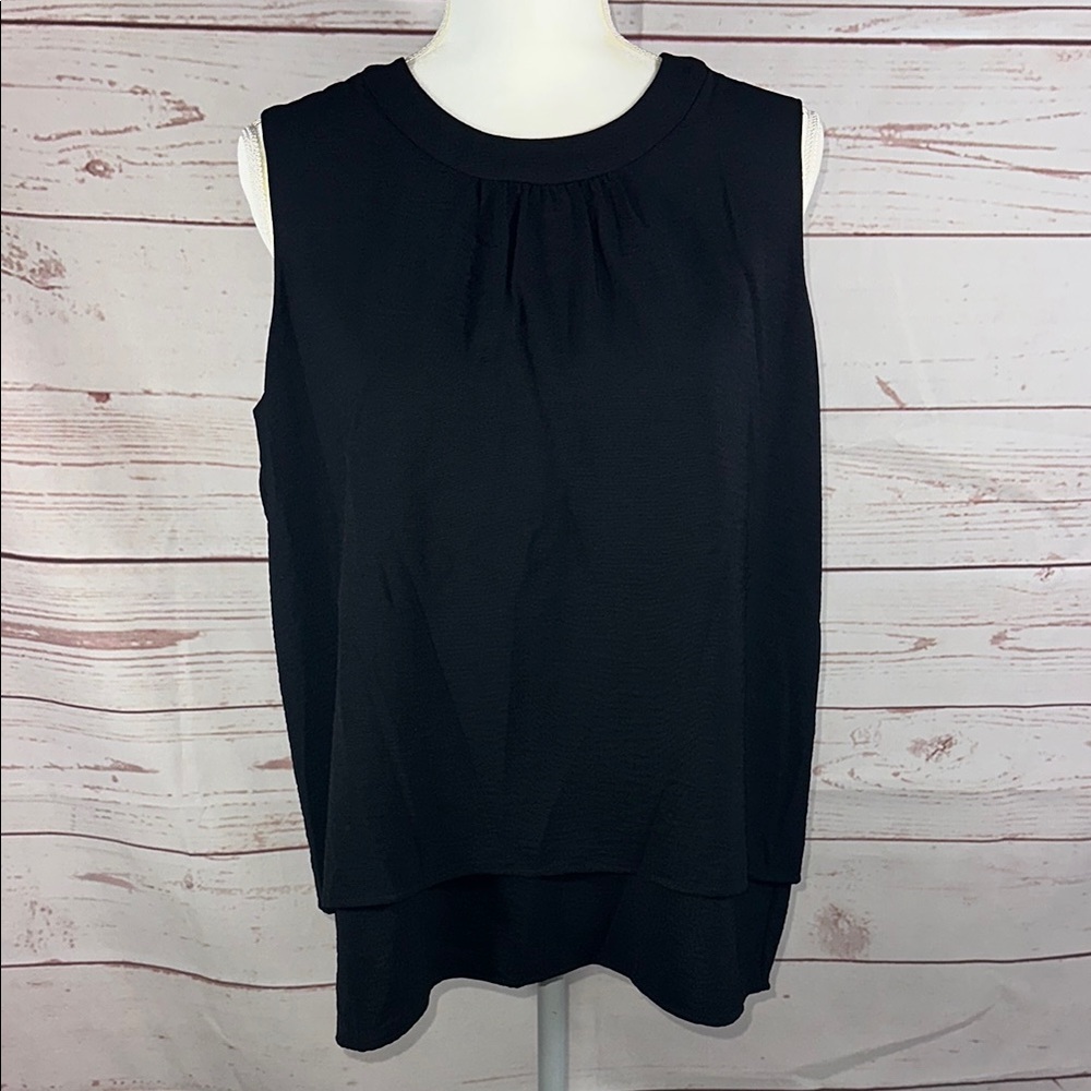 Calvin Klein Elegant Black Sleeveless Top